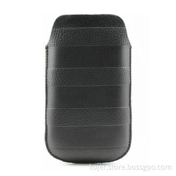 Mobile Phone Case, Made of PU Leather, Fine Workmanship in Stitches with Velvet Lining